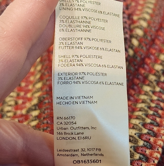 Nwt! Anthropologie Free People zig zag crochet knit flared bell pull on pants - Picture 9 of 11